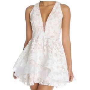 Chelsea Floral Embroidered Fit & Flare Dress